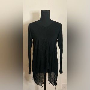 Benjamin jay- Long sleeve‎ black shirt
